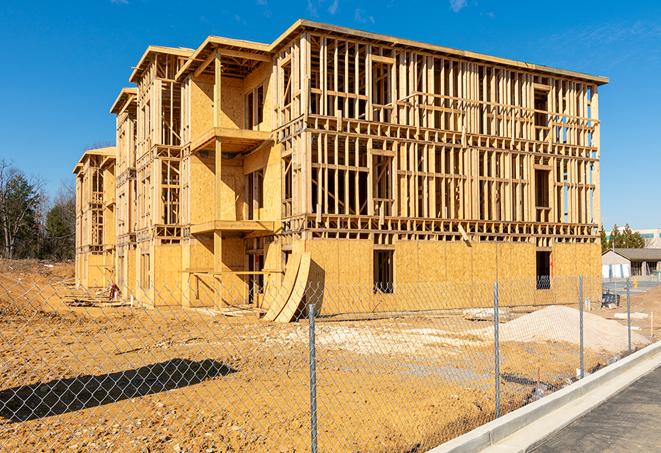 a long-lasting temporary fence helping to keep construction zones safe in Ladera Ranch, CA